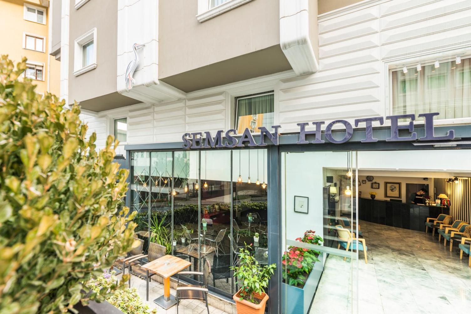 Semsan Hotel Истанбул Екстериор снимка